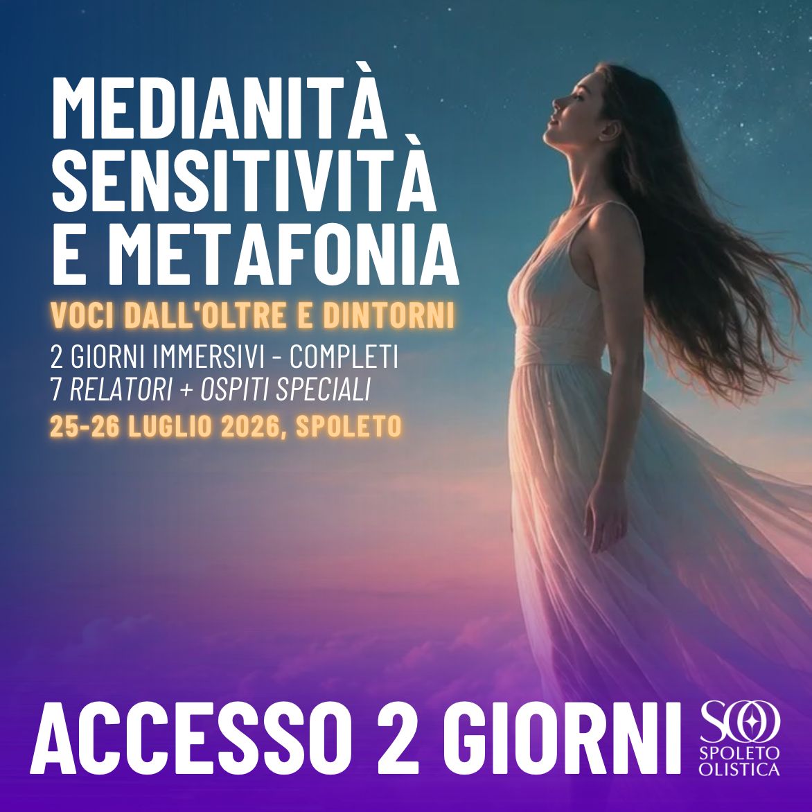 Weekend Immersion - 25-26 luglio 2026